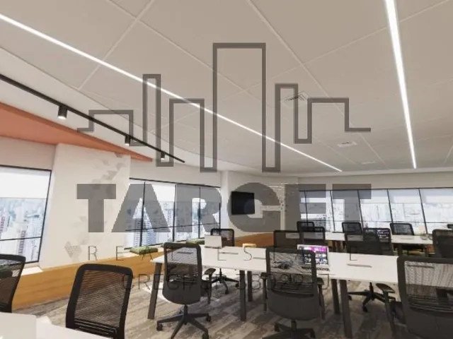 Imagem 2: Aluguel de Sala Comercial Mobiliada na Berrini com 752 M² 100% Pronta