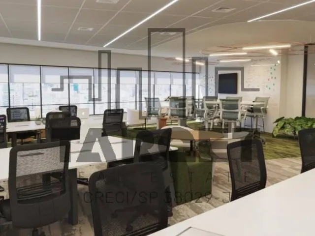 Imagem 5: Aluguel de Sala Comercial Mobiliada na Berrini com 752 M² 100% Pronta