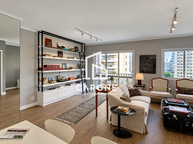 Imagem 11: Apartamento recém reformado no local mais cobiçado do Itaim Bibi Sua planta possui 103