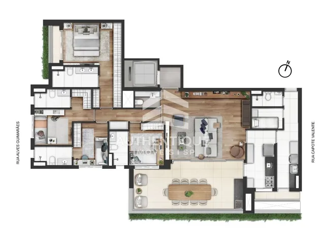 Imagem 16: Valen Capote Valente Pinheiros - Apartamento À Venda no Bairro Pinheiros - São Paulo/Sp, Zona Oeste