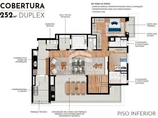 Imagem 4: Place Klabin Residence. - Apartamento À Venda em São Paulo/Sp