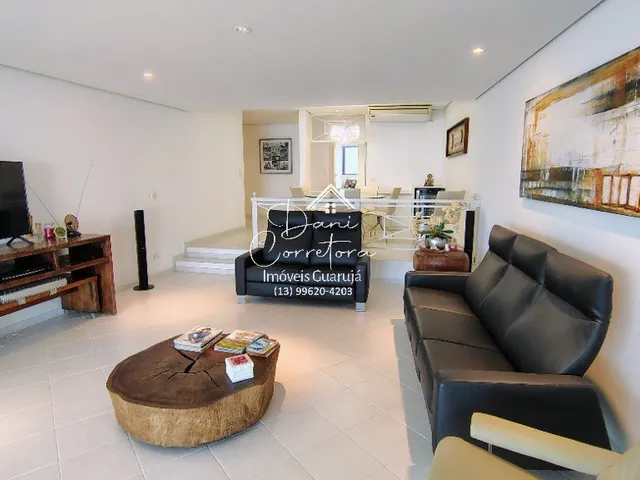 Imagem 2: Excelente Apartamento de 3 Quartos com 3 Suítes e 2 Vagas de Garagem em Pitangueiras, Guarujá-Sp - 184 M² de Área Total!
