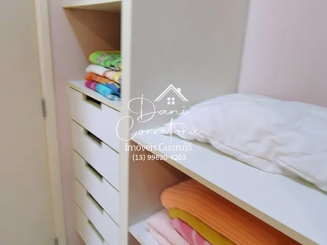 Imagem 4: Excelente Apartamento de 3 Quartos com 3 Suítes e 2 Vagas de Garagem em Pitangueiras, Guarujá-Sp - 184 M² de Área Total!