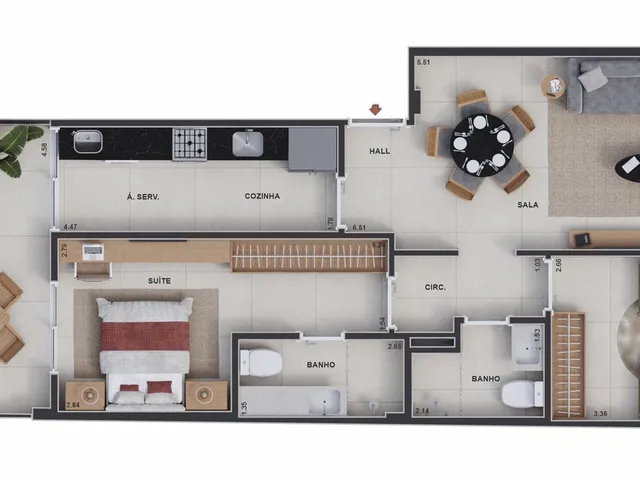 Imagem 5: Cobertura Duplex em Botafogo Rio de Janeiro RJ