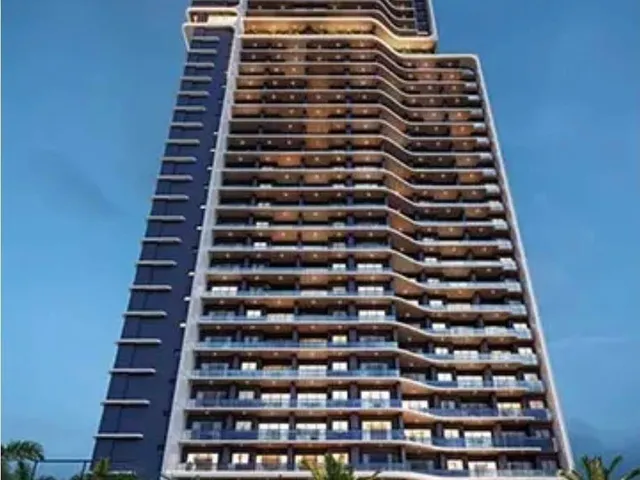 Imagem: O apartamento possui 1 Dormitório, 1 Suíte, 1 Banheiro, 1