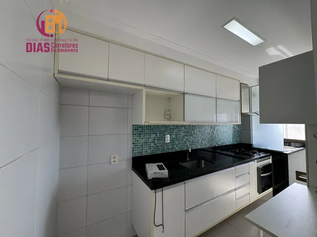 Imagem 13: Alugo Apartamento, 67m2, nascente , ar e armários, Brisas Club com 2/4, suíte, garagem