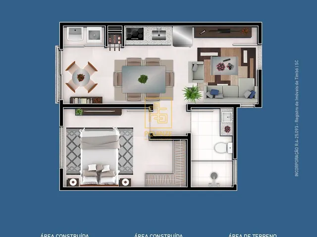 Imagem 3: More com Praticidade e Conforto no Bairro Araponguinhas
