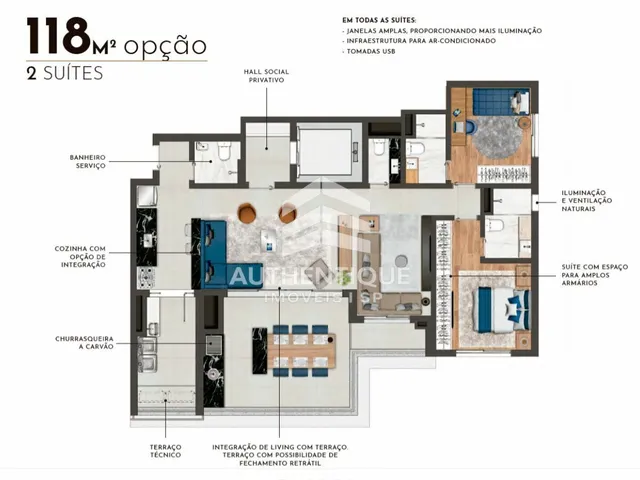 Imagem 14: Place Klabin Residence. - Apartamento À Venda em São Paulo/Sp