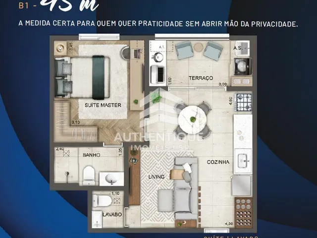 Imagem 16: Blue Home Resort Jockey Butantã - Apartamento À Venda no Bairro Butantã - São Paulo/Sp, Zona Oeste