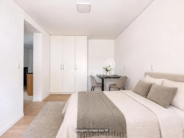 Imagem: Apartamento com 1 Dormitório Semimobiliado