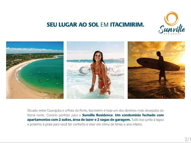 Imagem 3: APARTAMENTO TÉRREO COM 2 SUÍTES + GARDEN PRIVATIVO | VENDA ITACIMIRIM
