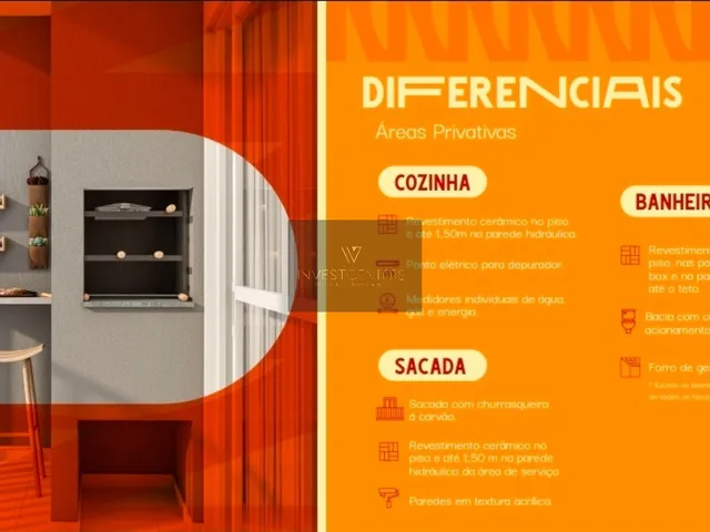 Imagem 11: Lançamento MARK IT NOW no Bairro Capela Velha em Araucária PR - Apartamento 2 quartos