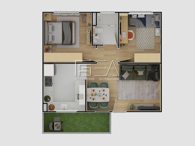 Imagem 11: APARTAMENTO DE 2 QUARTOS COM ÁREA DE LAZER ATÉ 100% FINANCIADO