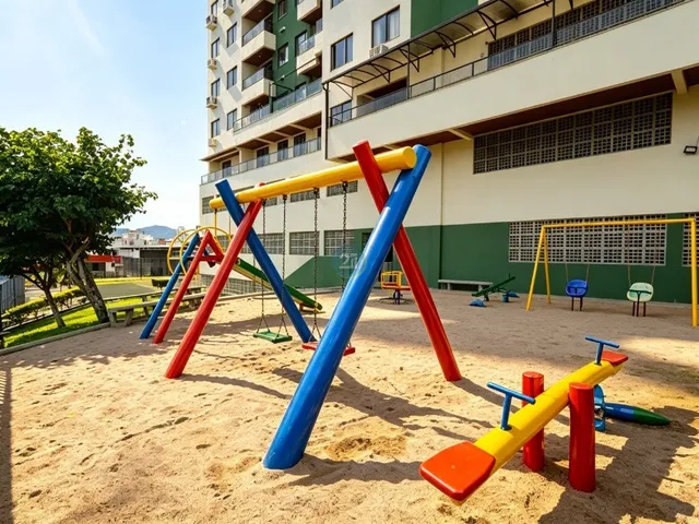 Imagem 16: Alugo apartamento com 02 quartos, semi mobiliado, 01 vaga de garagem, no bairro
