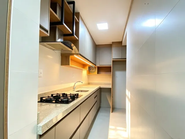 Imagem 14: Alugo apartamento semi mobiliado, 03 quartos (01 suíte), sacada com churrasqueira, 02