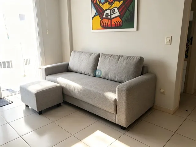 Imagem 6: Alugo apartamento 02 quartos, 01 garagem, em residencial completo a 100mts da praia dos