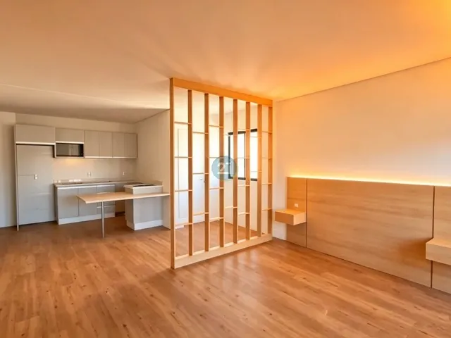 Imagem 2: Alugo Studio com 50m², sacada com vista livre, em Home Club completo no Saco Grande