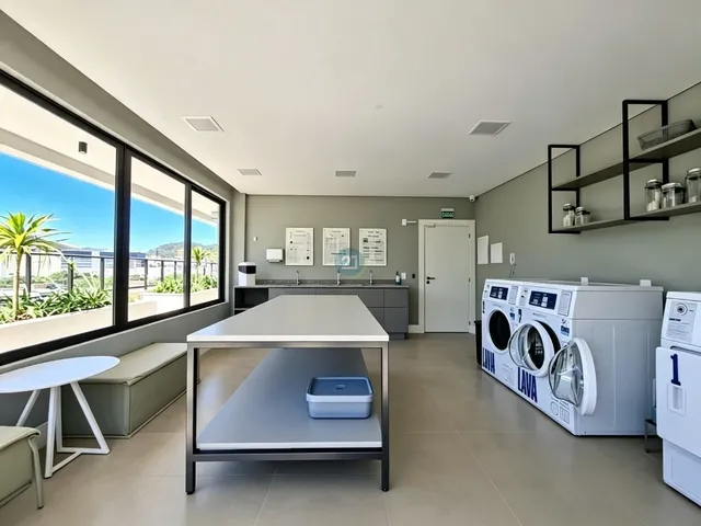 Imagem 9: Alugo Studio com 50m², sacada com vista livre, em Home Club completo no Saco Grande