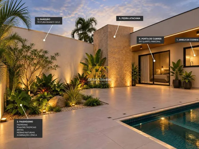 Imagem: Casa Alto Padrão Com 3 Suítes, 210 m²