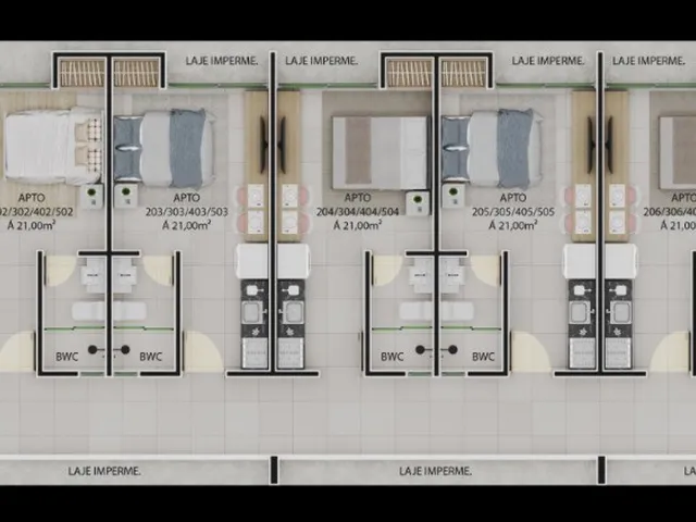 Imagem 2: Apartamento à venda em João Pessoa-PB, no bairro Cabo Branco: 1 banheiro, 1 vaga e