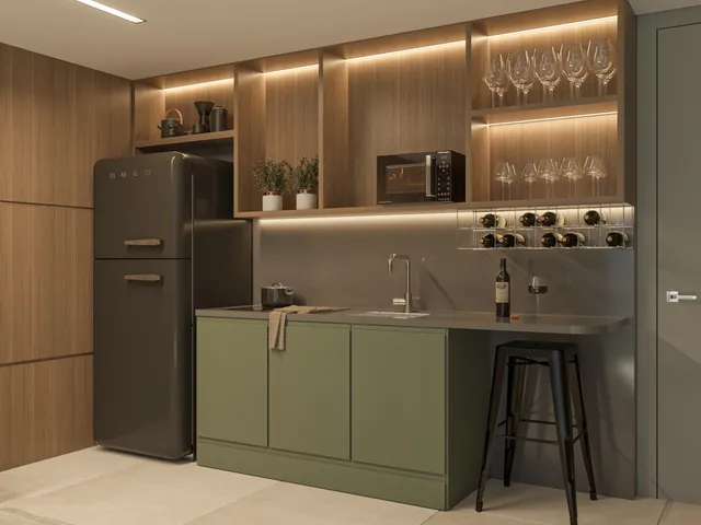 Imagem 4: Flat à venda em Cabo Branco, João Pessoa-PB: 1 quarto, 1 vaga de garagem, 18m² de