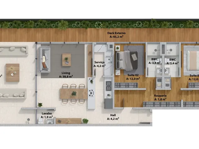 Imagem 2: TERRAZAS DO PORTO - CASA COM 03 SUÍTES PRÓXIMO À PRAIA DO ESTALEIRO EM BALNEÁRIO