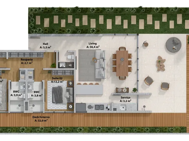 Imagem 4: TERRAZAS DO PORTO - CASA COM 03 SUÍTES PRÓXIMO À PRAIA DO ESTALEIRO EM BALNEÁRIO