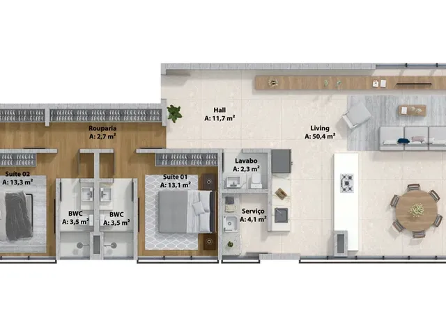 Imagem 6: TERRAZAS DO PORTO - CASA COM 03 SUÍTES PRÓXIMO À PRAIA DO ESTALEIRO EM BALNEÁRIO