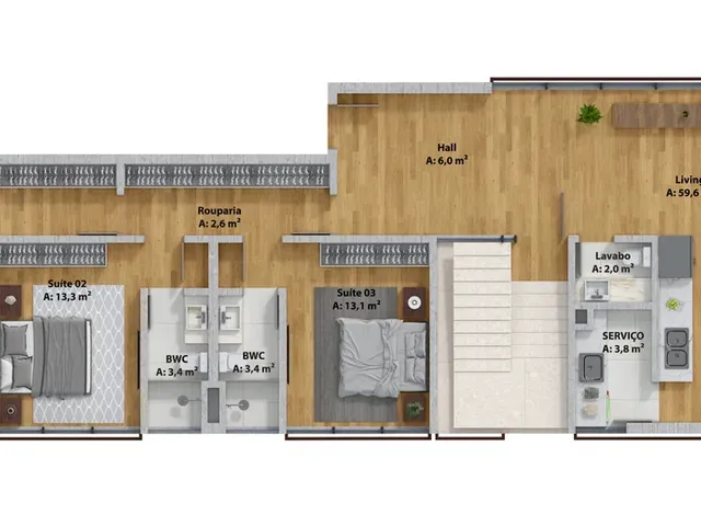 Imagem 9: TERRAZAS DO PORTO - CASA COM 03 SUÍTES PRÓXIMO À PRAIA DO ESTALEIRO EM BALNEÁRIO