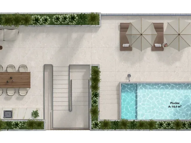 Imagem 10: TERRAZAS DO PORTO - CASA COM 03 SUÍTES PRÓXIMO À PRAIA DO ESTALEIRO EM BALNEÁRIO
