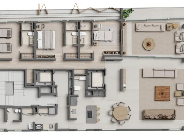 Imagem 11: BRAVO RESIDENCE - APARTAMENTO FRENTE MAR NA PRAIA BRAVA - ITAJAÍ