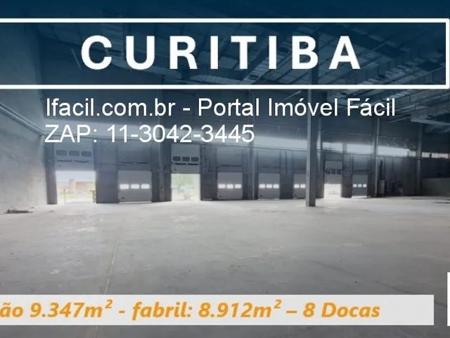 Imagem: Galpão 9.000m Cidade Industrial Curitiba