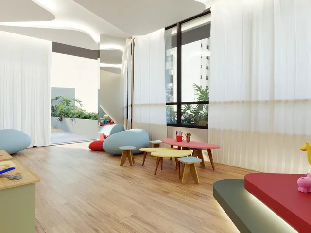 Imagem 7: O Edifício Greca Tower foi projetado para encantar os clientes com luxo, conforto e