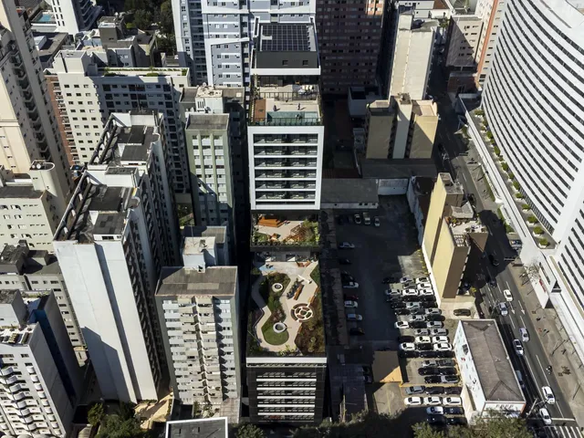 Imagem 4: O novo centro médico de saúde integrada no Batel. A localização do empreendimento foi