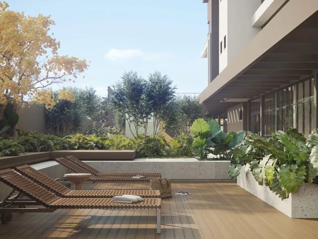 Imagem 4: Um empreendimento com arquitetura autoral e expressiva, que se conecta à região