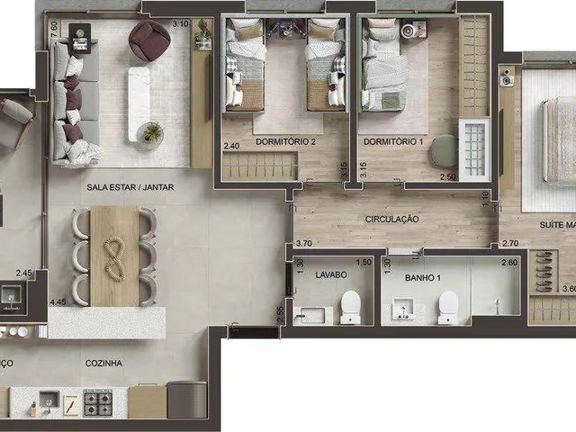 Imagem 7: Um empreendimento com arquitetura autoral e expressiva, que se conecta à região