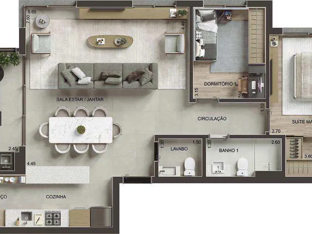 Imagem 9: Um empreendimento com arquitetura autoral e expressiva, que se conecta à região