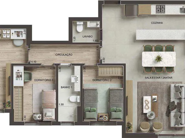 Imagem 11: Um empreendimento com arquitetura autoral e expressiva, que se conecta à região