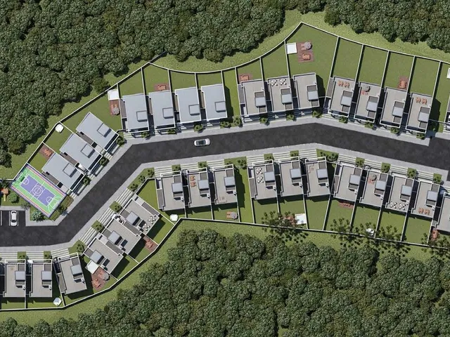 Imagem 12: Um condomínio de casas que conecta a natureza do bairro com o melhor do alto design