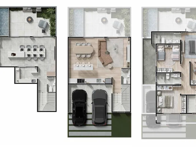 Imagem 14: Um condomínio de casas que conecta a natureza do bairro com o melhor do alto design
