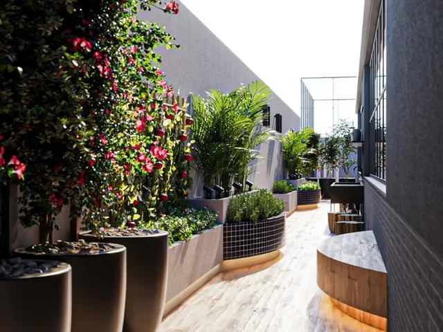 Imagem 12: Situado no charmoso bairro Água Verde em Curitiba, o Terrasse Infini se destaca como um