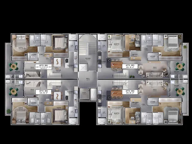 Imagem 10: Sua arquitetura moderna, alinhada às necessidades contemporâneas, reflete-se na