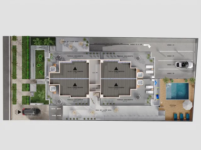 Imagem 9: Sua arquitetura moderna, alinhada às necessidades contemporâneas, reflete-se na