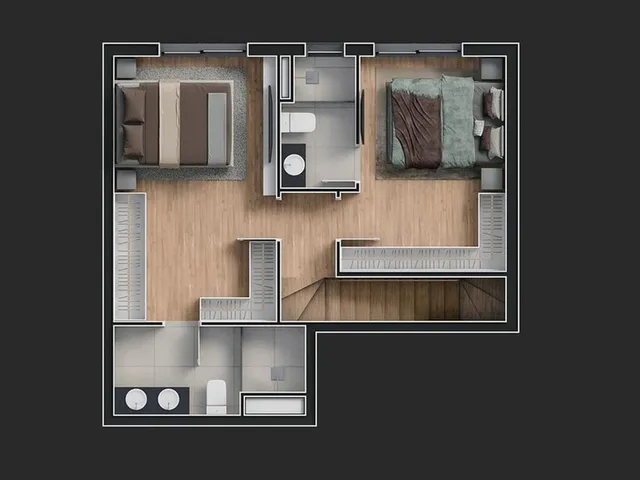 Imagem 9: Bosque Hype Casa Nativa é um empreendimento residencial em torre única, com 41 unidades