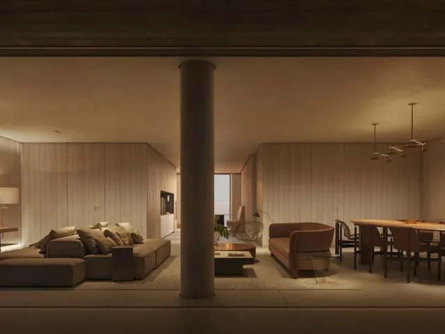 Imagem 12: No Edifício Manhã, a arquitetura de Arthur Casas se levanta em linhas horizontais para