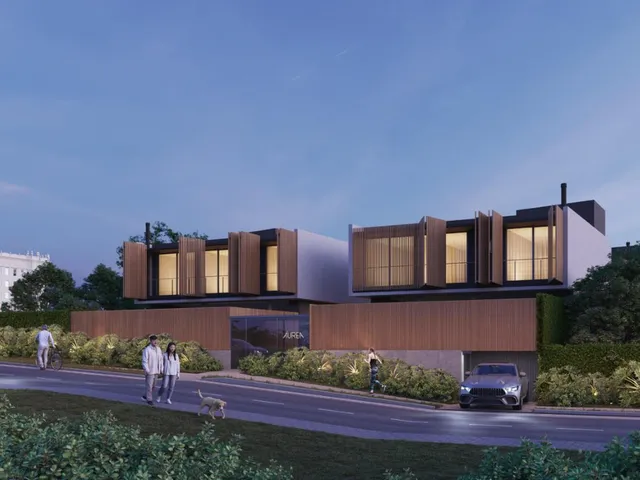 Imagem 13: Projetado por Suna Arquitetos e interiores por Gabriela Casagrande, o condomínio ÁUREA