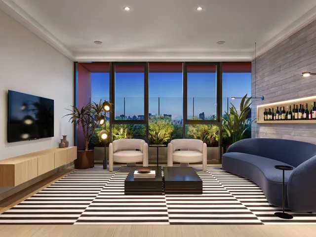 Imagem 4: O Fresta Hype Living é um empreendimento de torre única que nasce no coração do