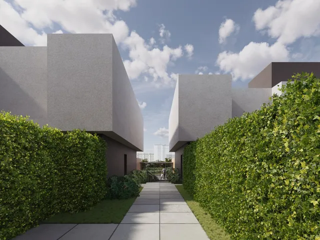 Imagem 15: Projetado por Suna Arquitetos e interiores por Gabriela Casagrande, o condomínio ÁUREA