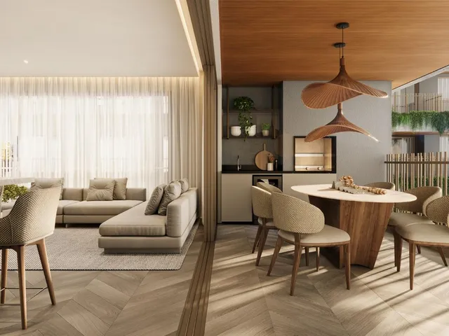 Imagem 10: Onde a elegância e a sustentabilidade habitam lado a lado. Um empreendimento que