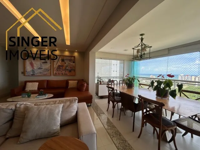 Imagem 5: Apartamento Luxo > Patamares: 4 Quartos (3 Suítes + 1 Escritório), Sala em 3 ambientes